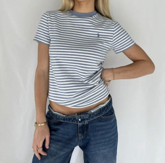 Striped Short Sleeve Tees